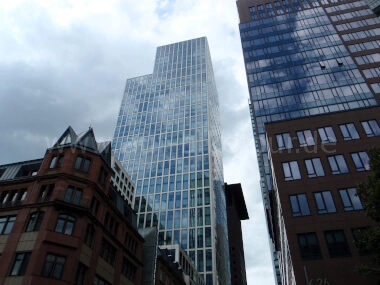 Häuserschlucht Frankfurt