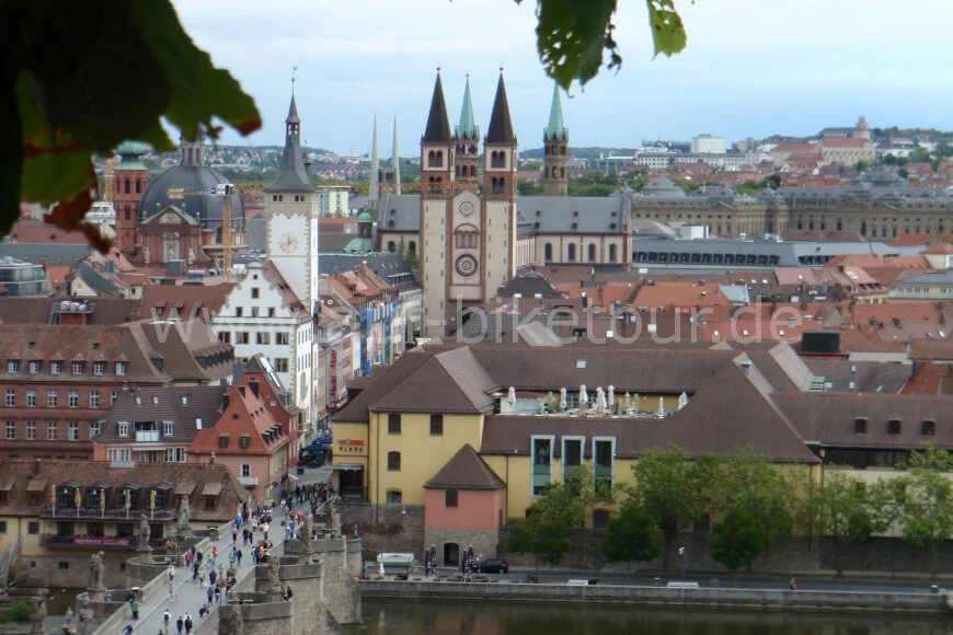 Ausblick auf Würzburg